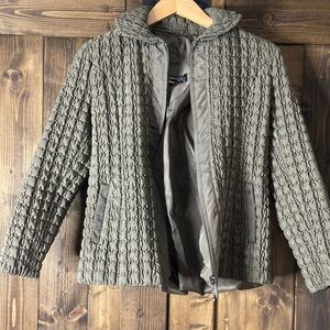 Khaki Quilted Women's Jacket